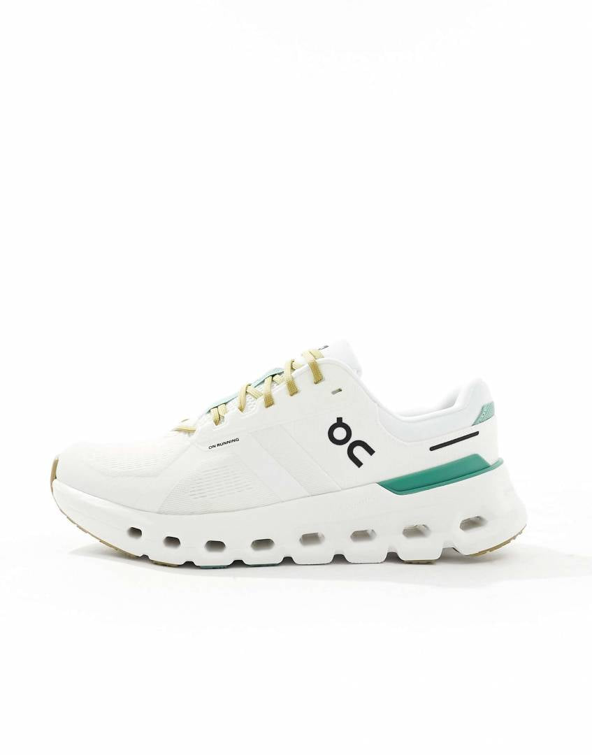 On Cloud Runner 2 Undyed White Green
