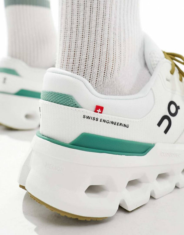 On Cloud Runner 2 Undyed White Green