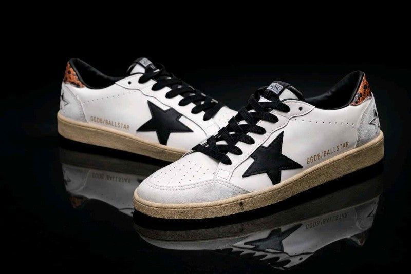 Golden Goose Ball Star White Black Star 5092