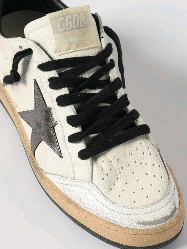 Golden Goose Ball Star White Black Star 5092