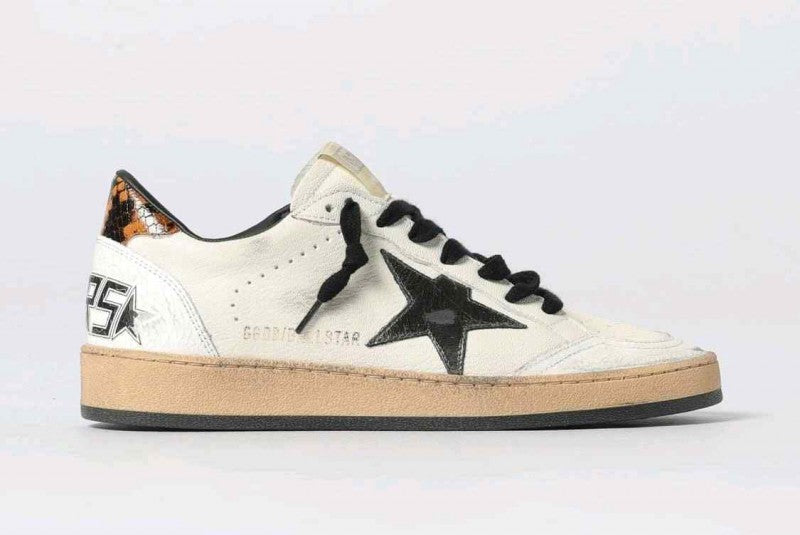 Golden Goose Ball Star White Black Star 5092
