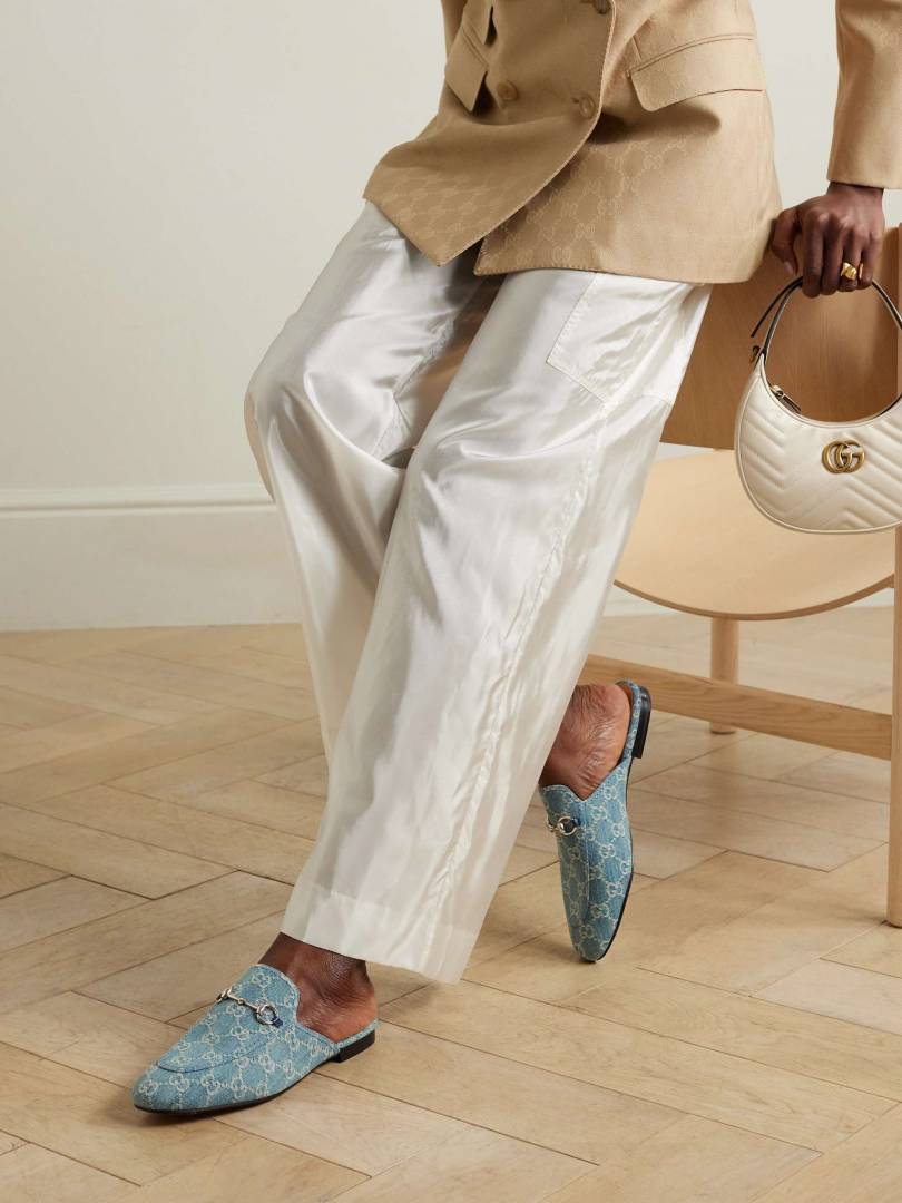 Gucci_GG_Princetown_Horsebit_Denim_Sandal_Mule_For_Women_With_Original_Box_And_Carry_Bag