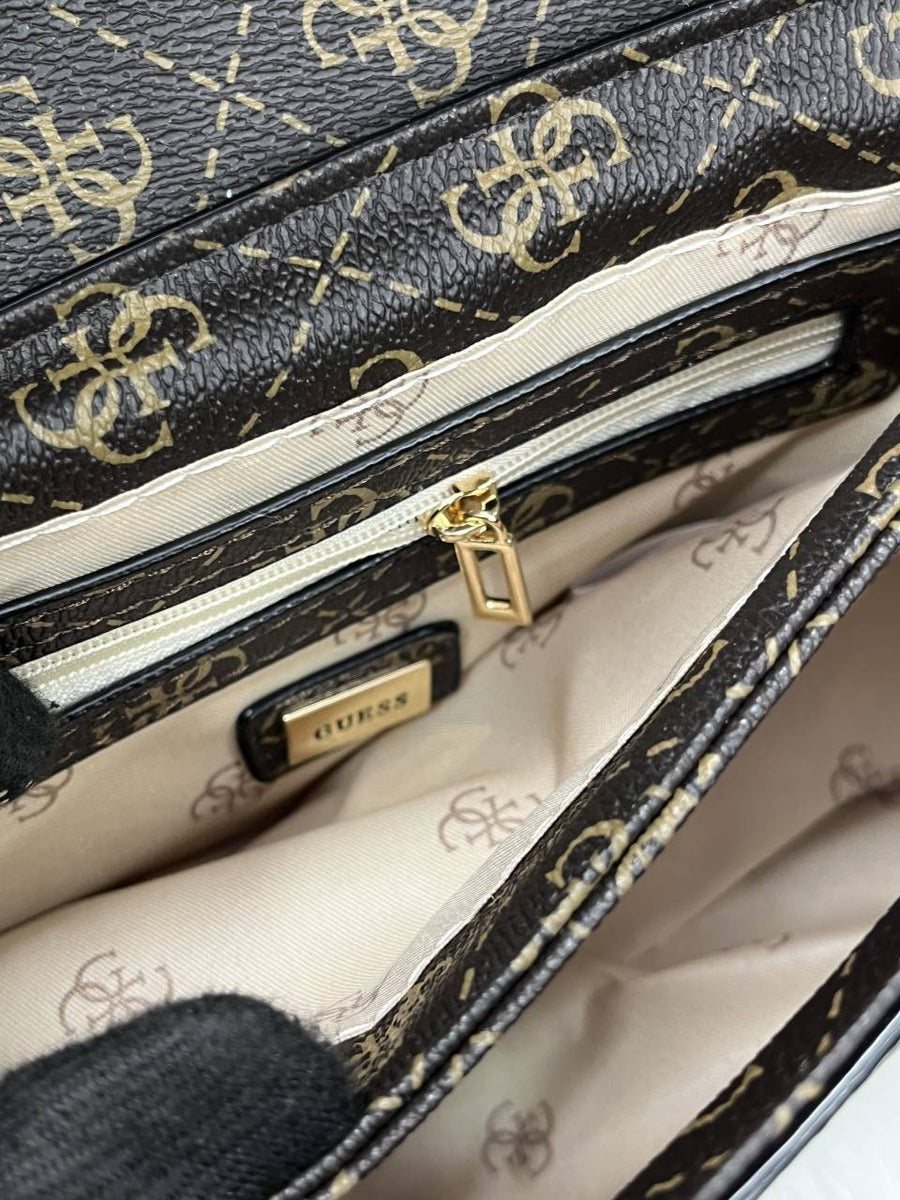 Guess Top Handle Crossbody Bag With Original Box Packaging