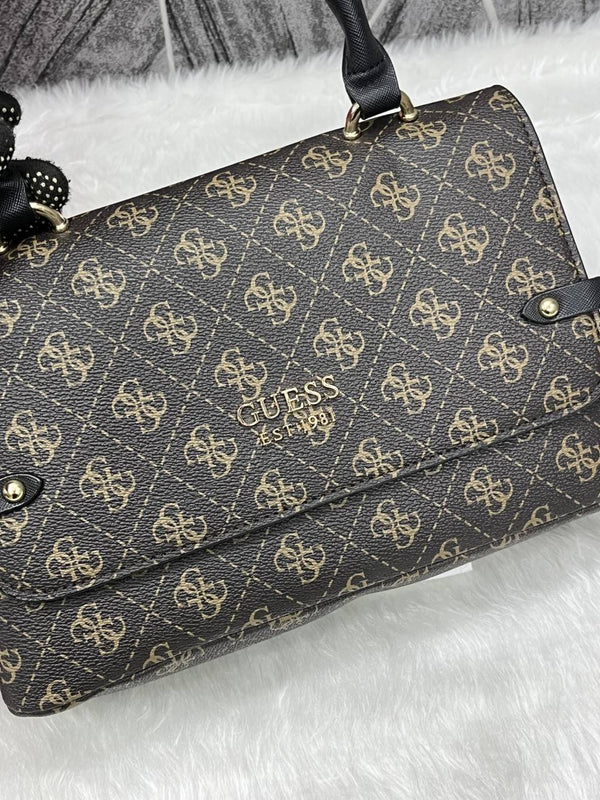 Guess Top Handle Crossbody Bag With Original Box Packaging