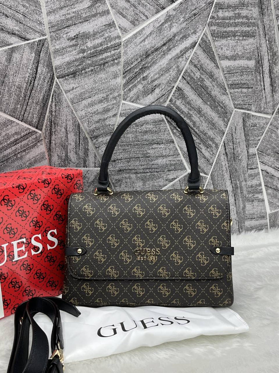 Guess Top Handle Crossbody Bag With Original Box Packaging