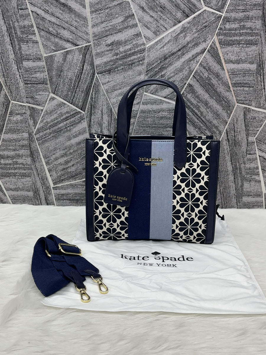 Kate Spade Manhattan Spade Flower Jacquard Small Tote