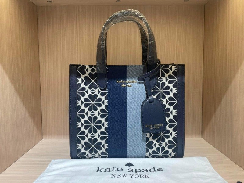 Kate Spade Manhattan Spade Flower Jacquard Small Tote