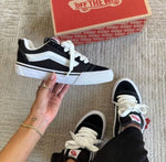 Vans KNU Skool Black White