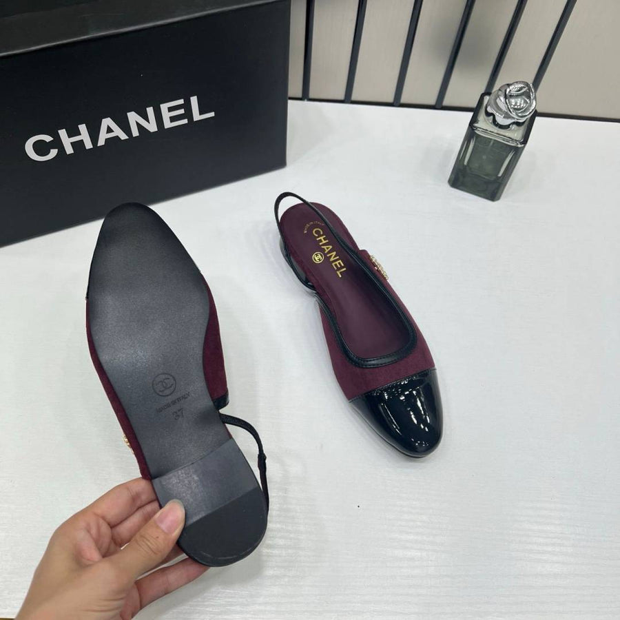 Chanel_Slingbacks_Burgundy_Suede_Patent_Black_Leather_Cap_Toe_With_OG_Box_Dust_Cover_Card_Wine_1760-5