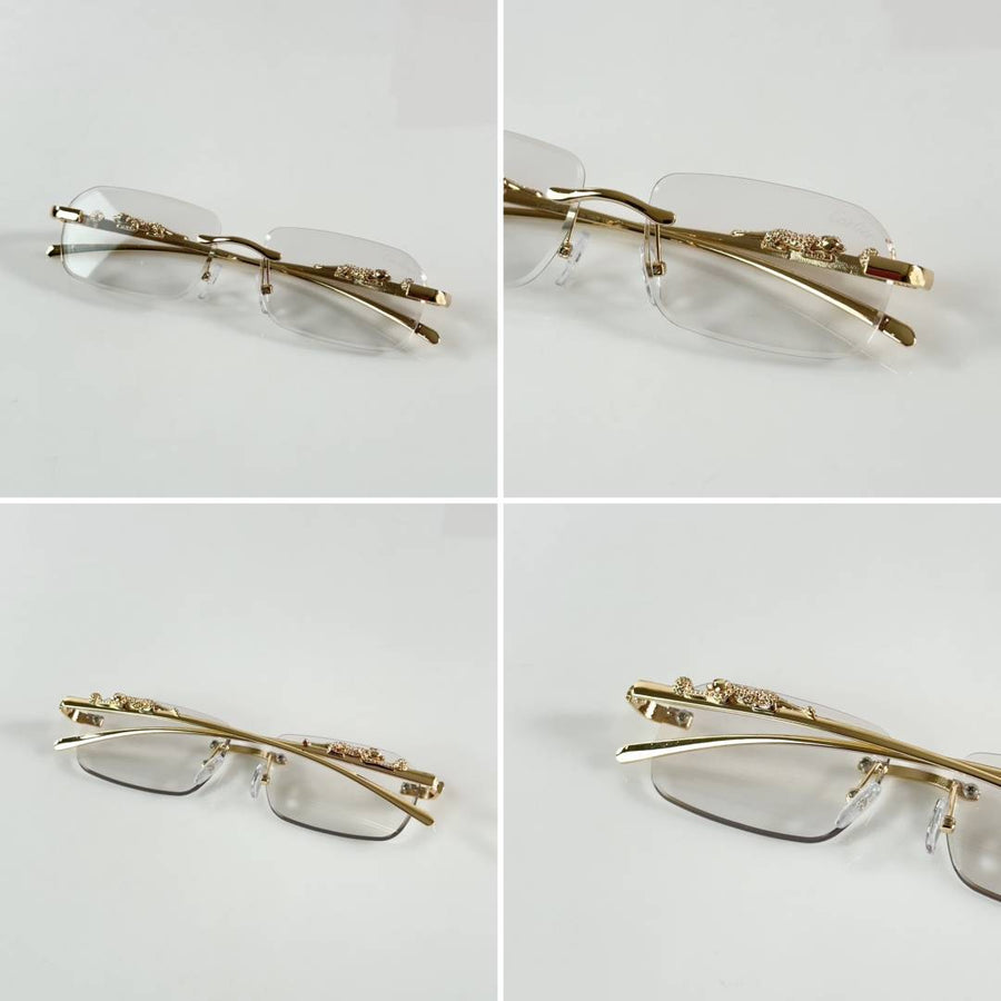 CART1021 Gold Day Night Color Changing Glass