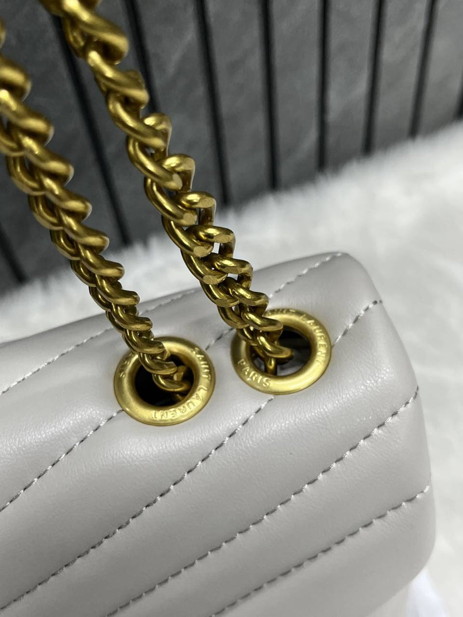 Ysl Lou Lou Soft Medium Shoulder Bag With Original Box & Dust Cover Packing