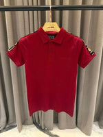 Versace_impoted Polo t-shirt Red