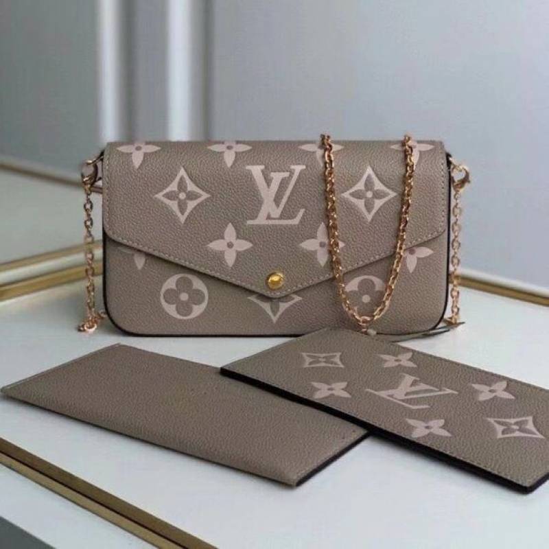Louis Vuitton_Felicie_Pochette_Beige-White_With_OriginalPacking