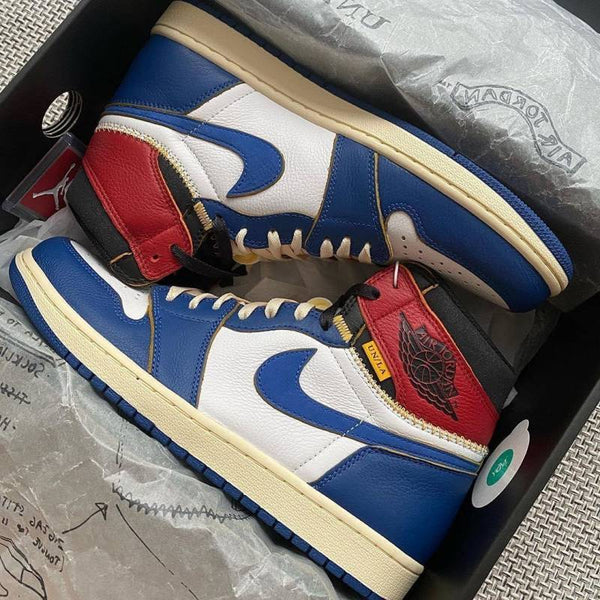 Nike Air Jordan Retro 1 High Union LA Storm Blue sale