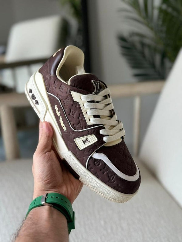 Loiuss. Vuitton Trainer Mocha Brown