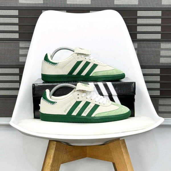 Adidas SAMBA X STUSSY WHITE_GREEN 2064