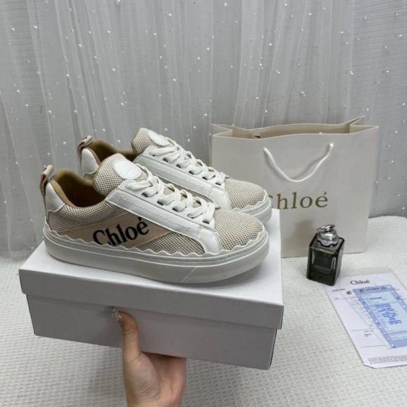 Chloe Fix Price Woody Sneakers For Woman With Original Box & Carry Bag