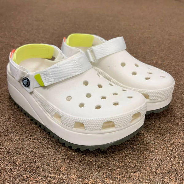 Crocs Classic Hiker Clogs White