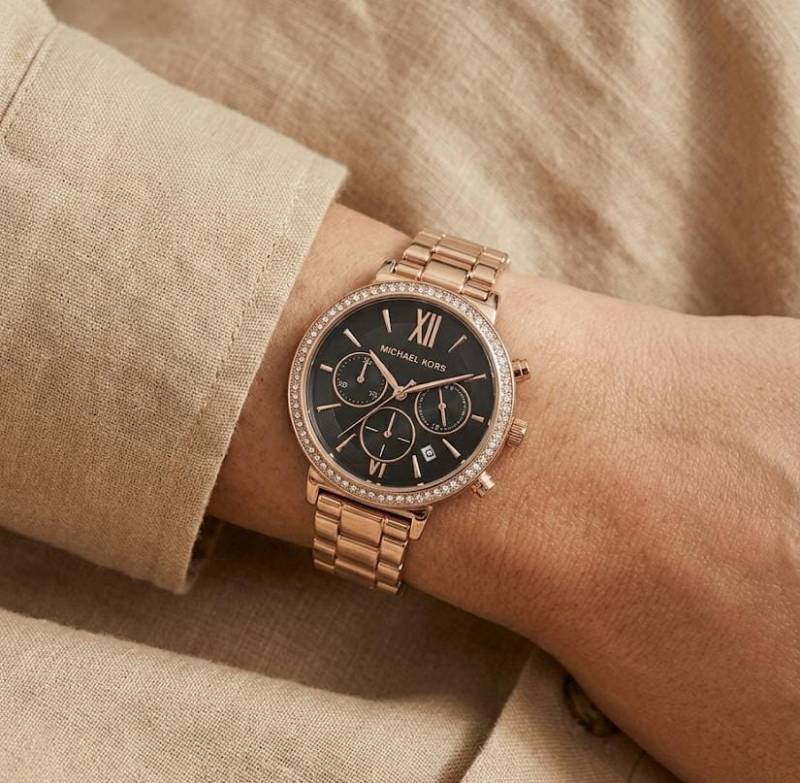 Michael Kors Sofie Copper-Black