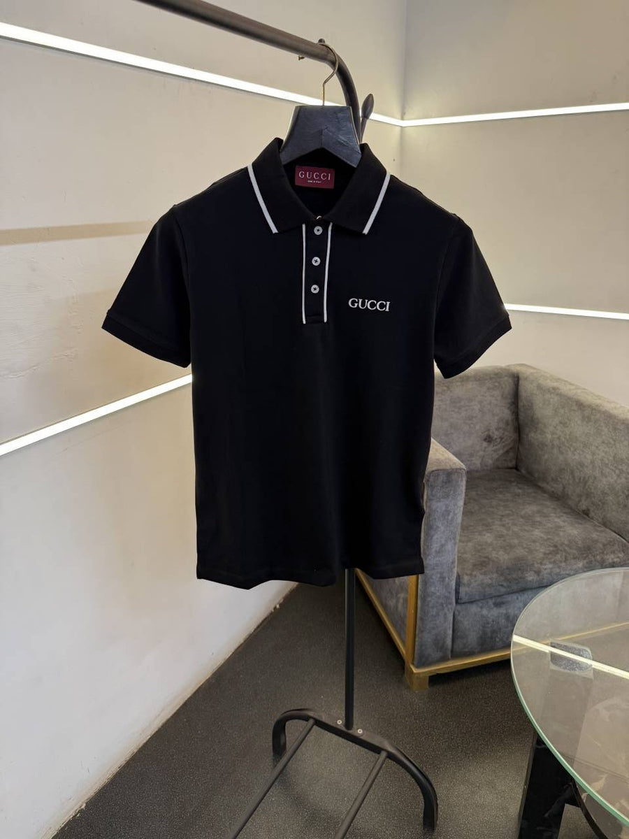 Gucci imported polo tshirt black sale