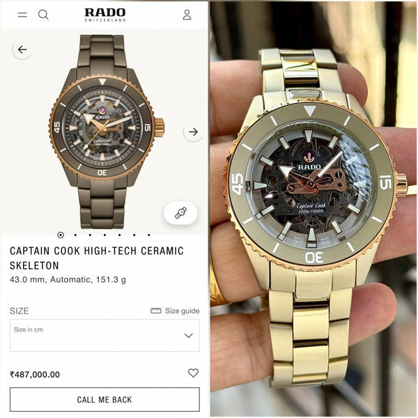 Rado Captain Cook HighTech Automatic