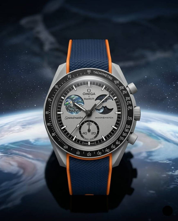 Omega Moon Watch Limited Edition Blue