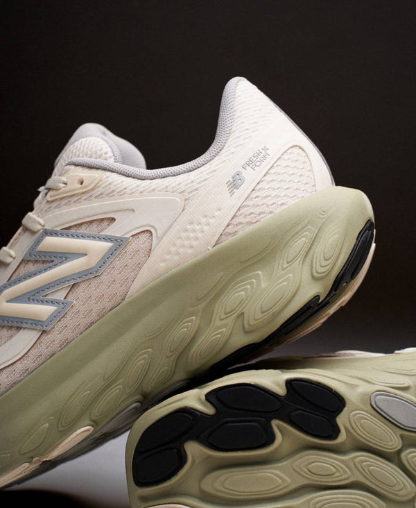 New Balence Fresh Foam Trainer Cream Green