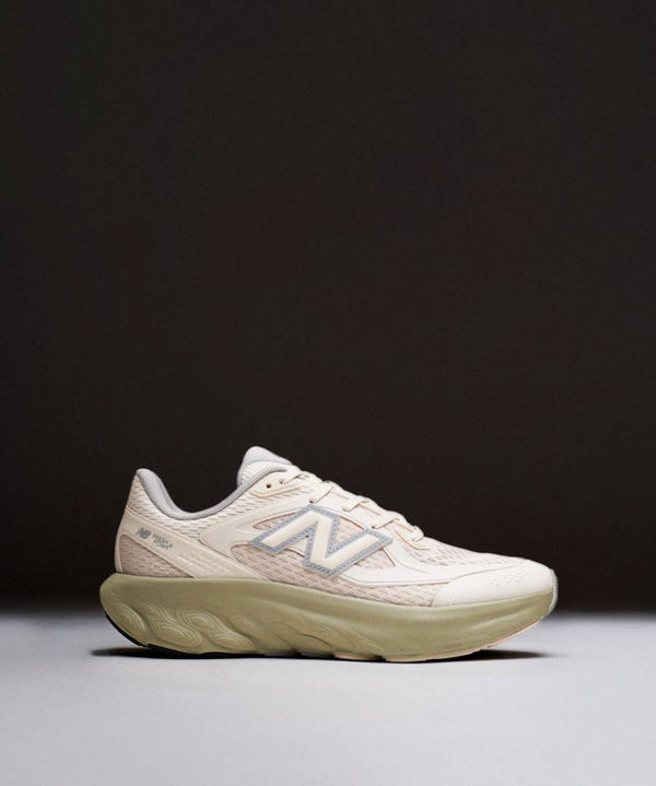 New Balence Fresh Foam Trainer Cream Green