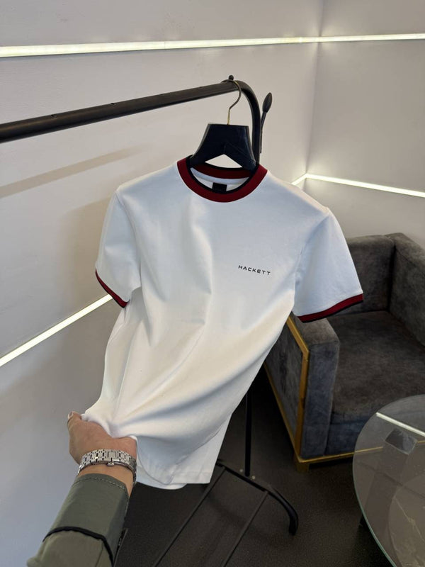 Hackett white imported round neck tshirt