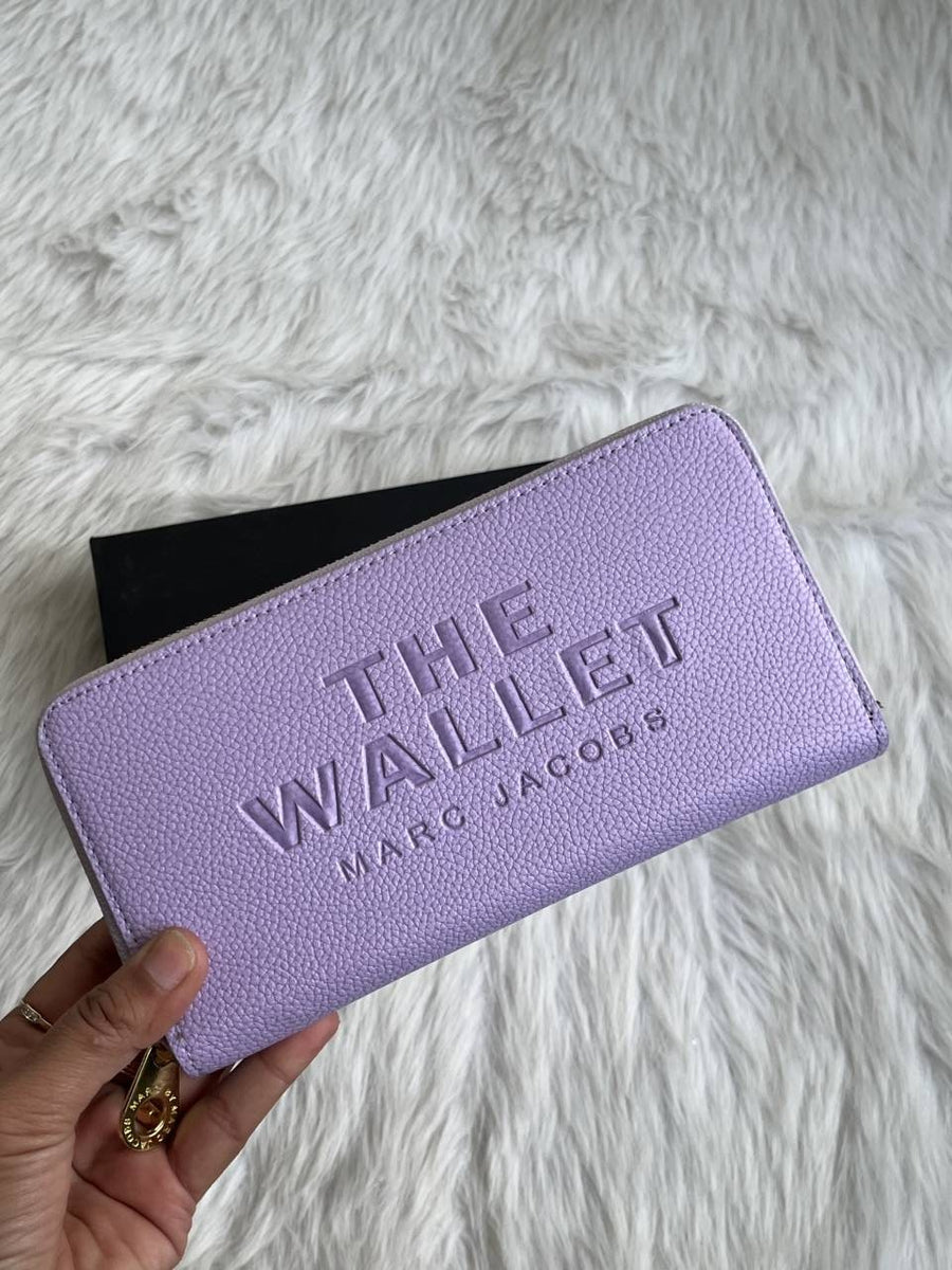 Marc_Jacob_Light_Purple_Long_Zippy_Wallet_With_OriginalBox