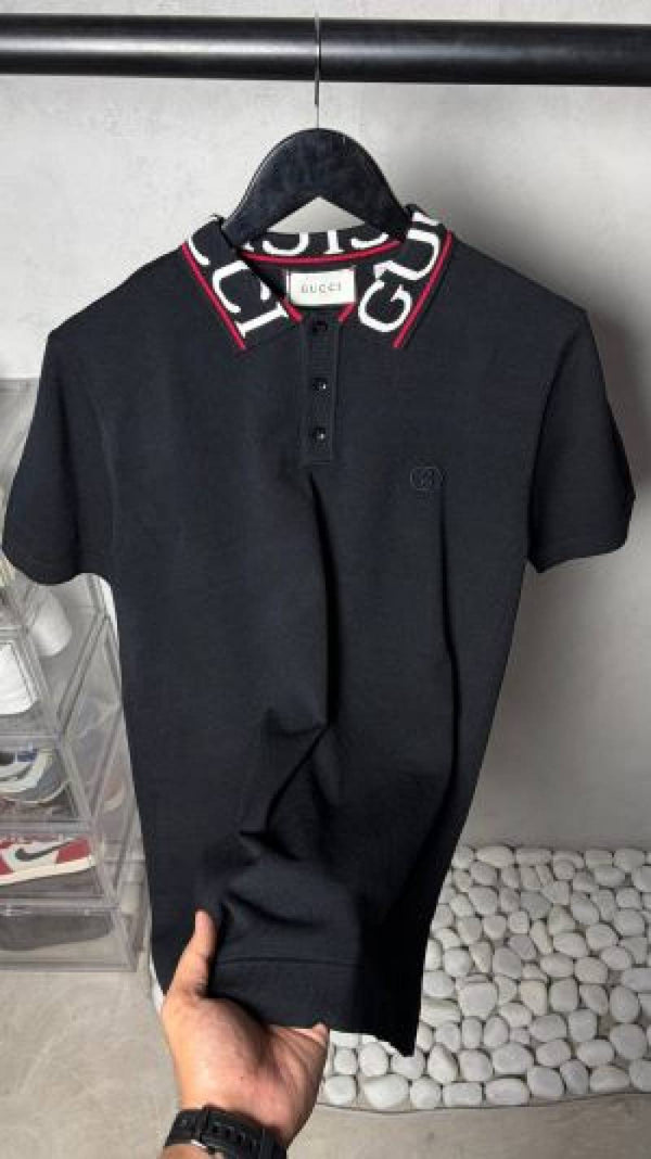 Gucci_ Premium Imported Knit Polo T-Shirt 1565
