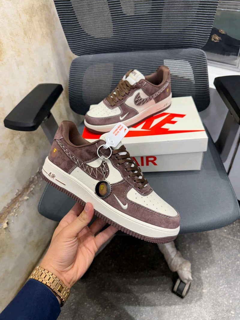 Nike Airforce 1 Low SE Craft Turne Sued Beige Brown 965