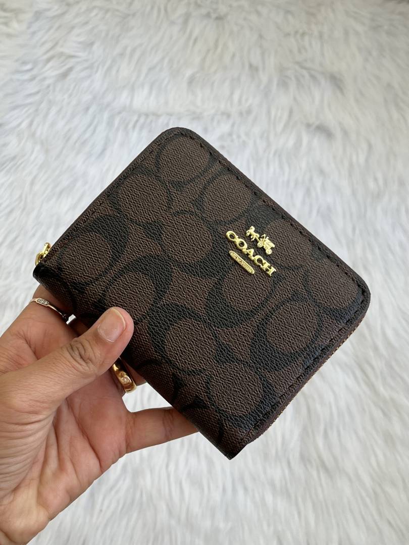 Coach_107_Coffee_Mini_Wallet_With_OriginalBox
