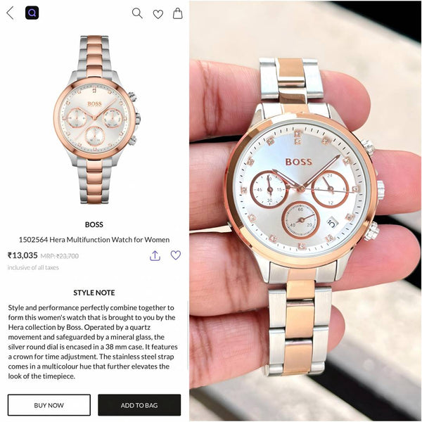 Hugo bos Womens Hera Multifunction Catalog Model