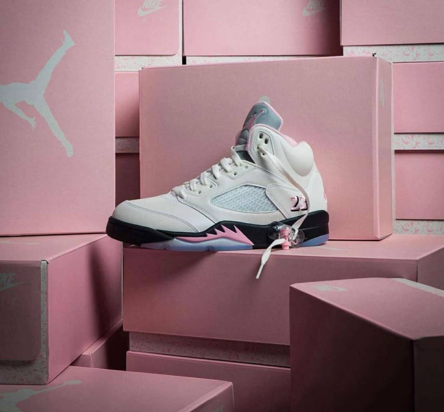 Nike AIR JORDAN 5 MEDIUM SOFT PINK WOMENS