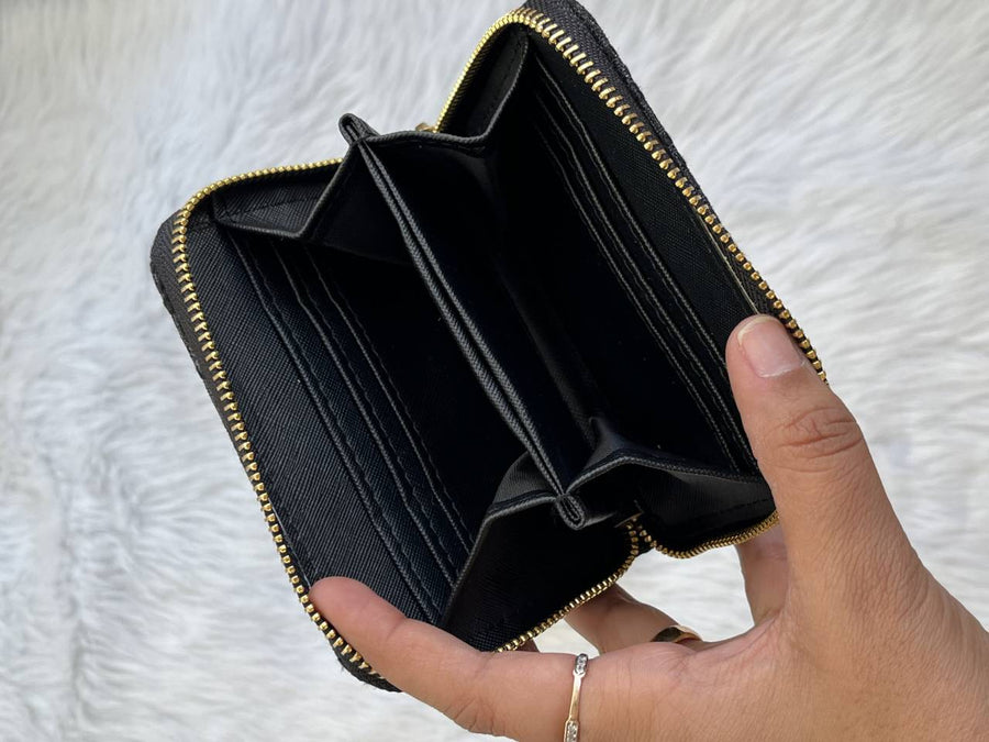Dior_105_Black_Mini_Zippy_Wallet_With_OriginalBox
