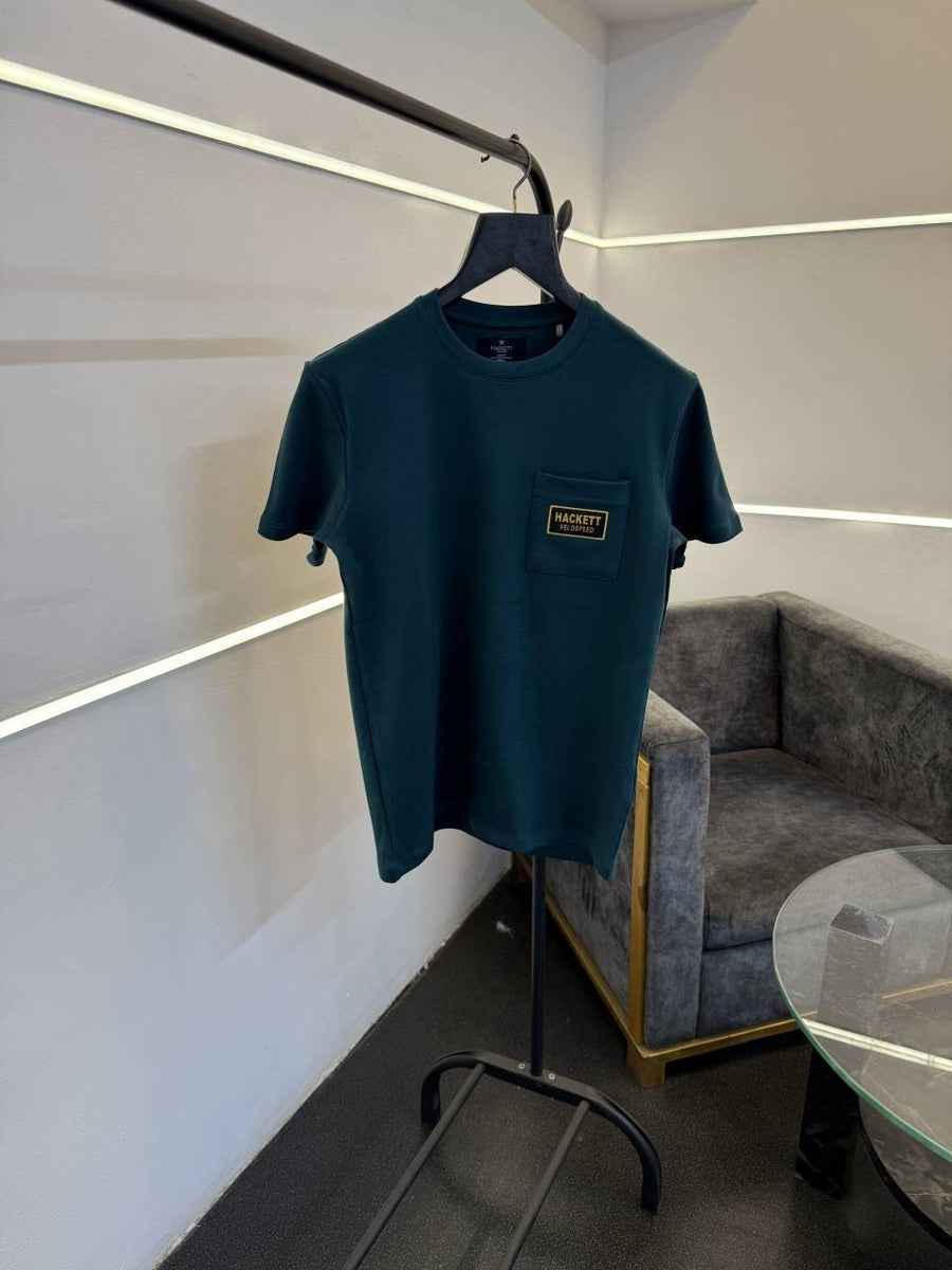 Hackett c green imported round neck tshirt
