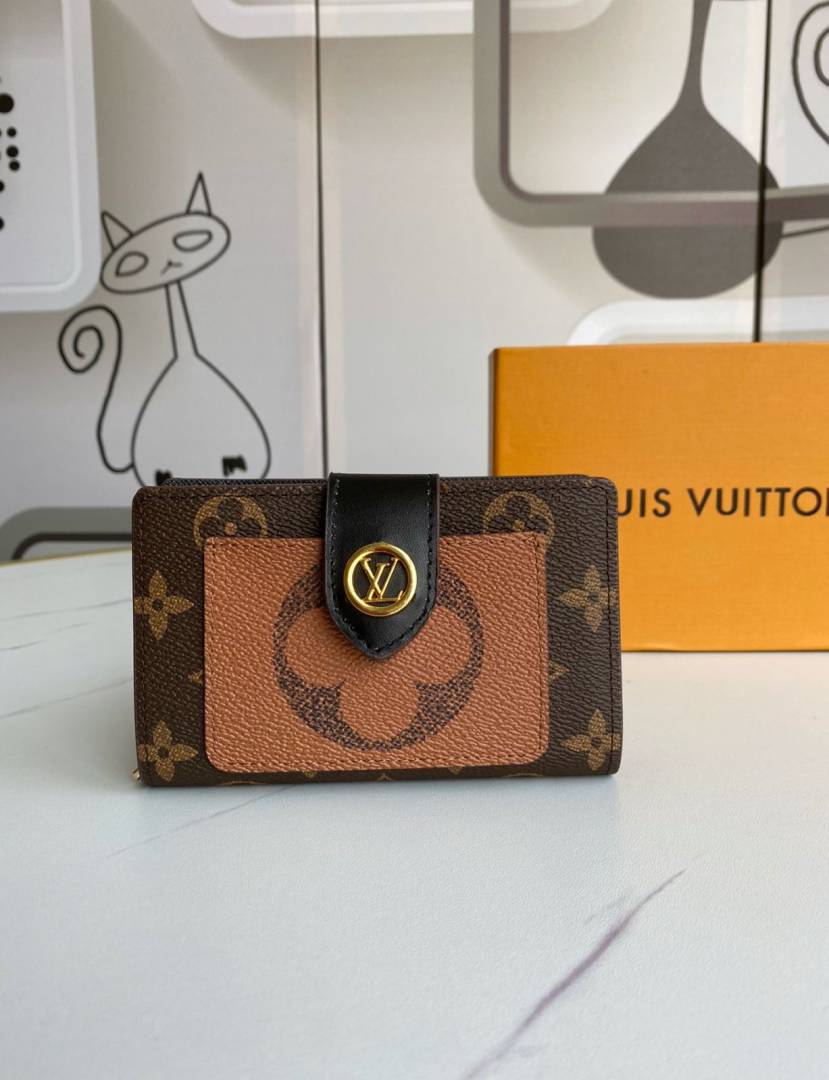 Louis Vuitton_Black_Juliette_Wallet_With_OriginalBox