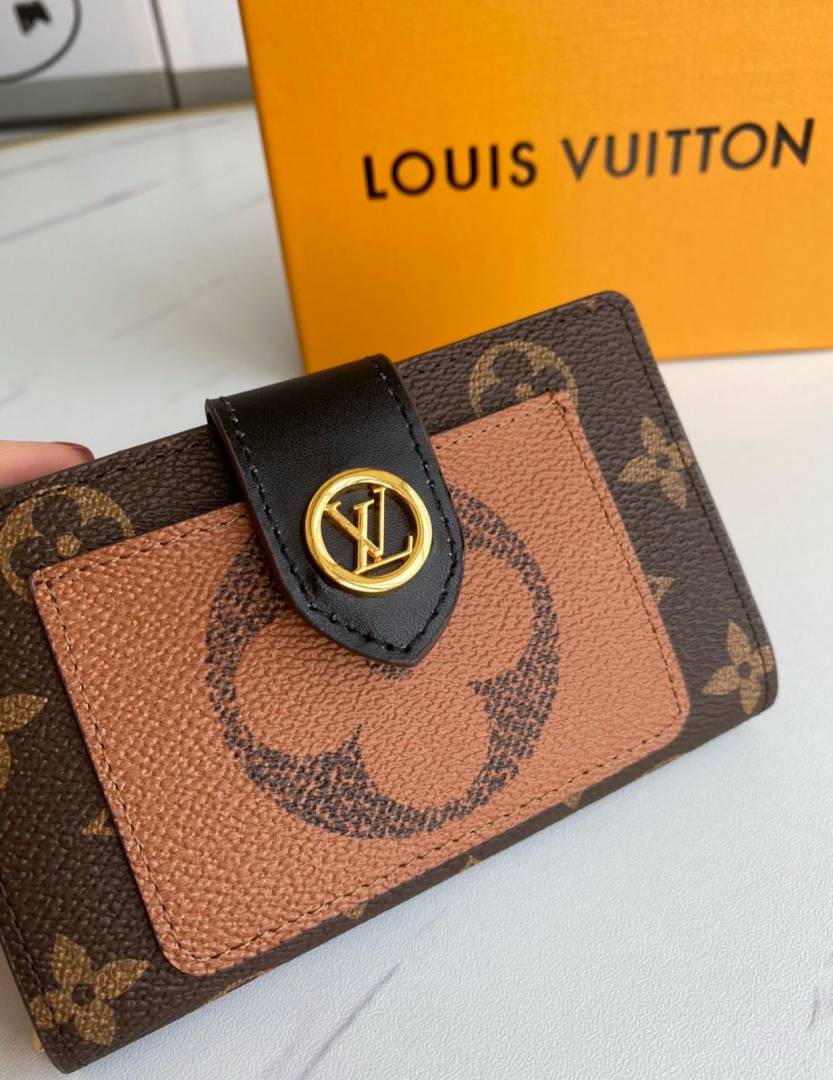 Louis Vuitton_Black_Juliette_Wallet_With_OriginalBox