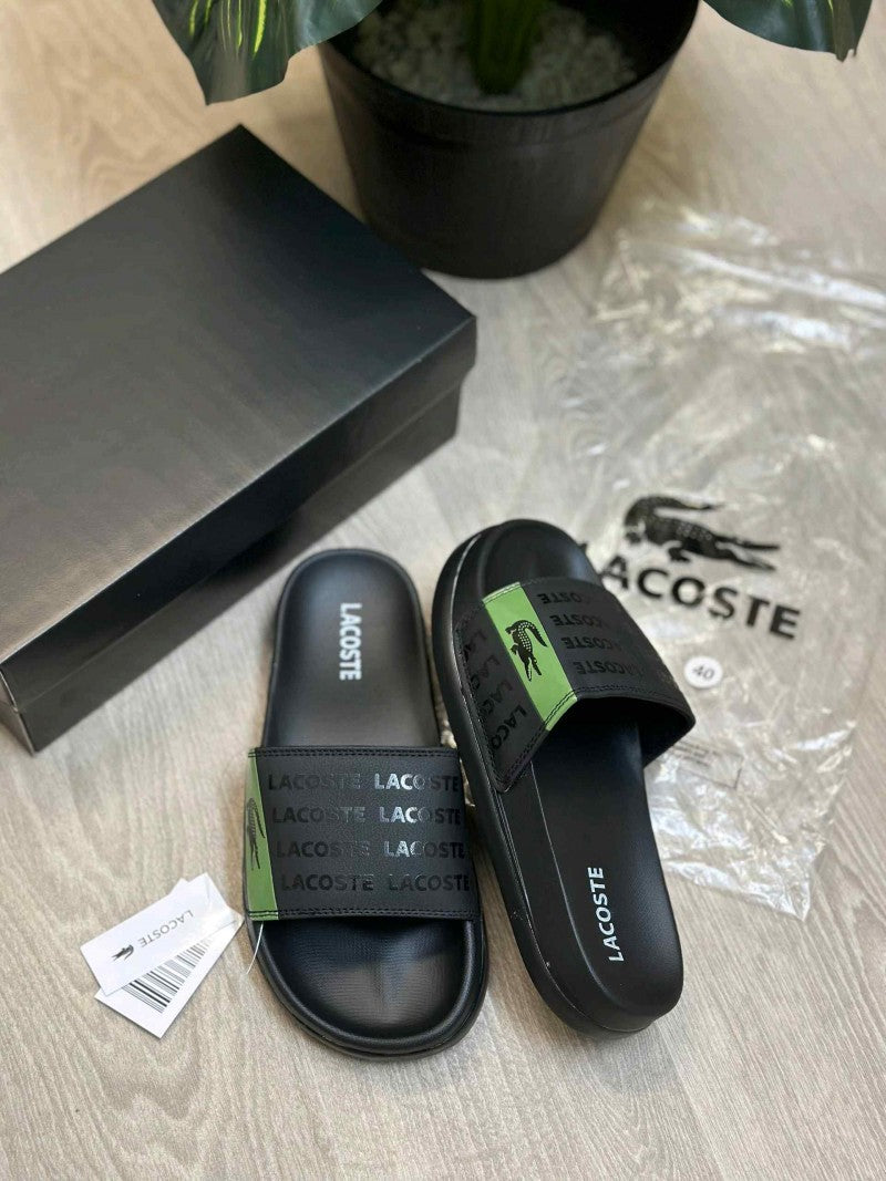 Lacoste Soft Cusion Premium Black Flip Flop