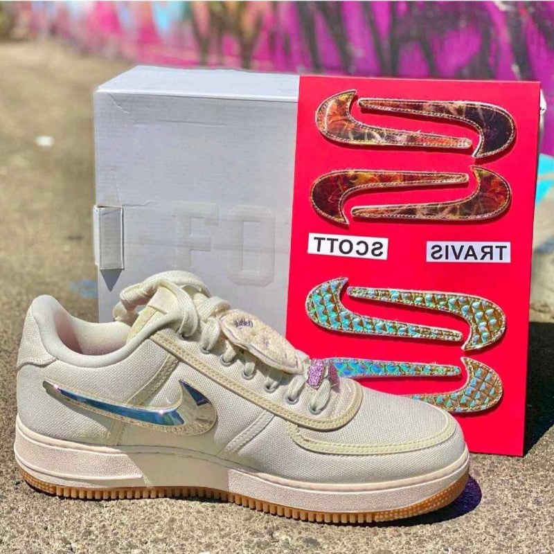 Nike Airforce 1 Low Travis Scott Sail