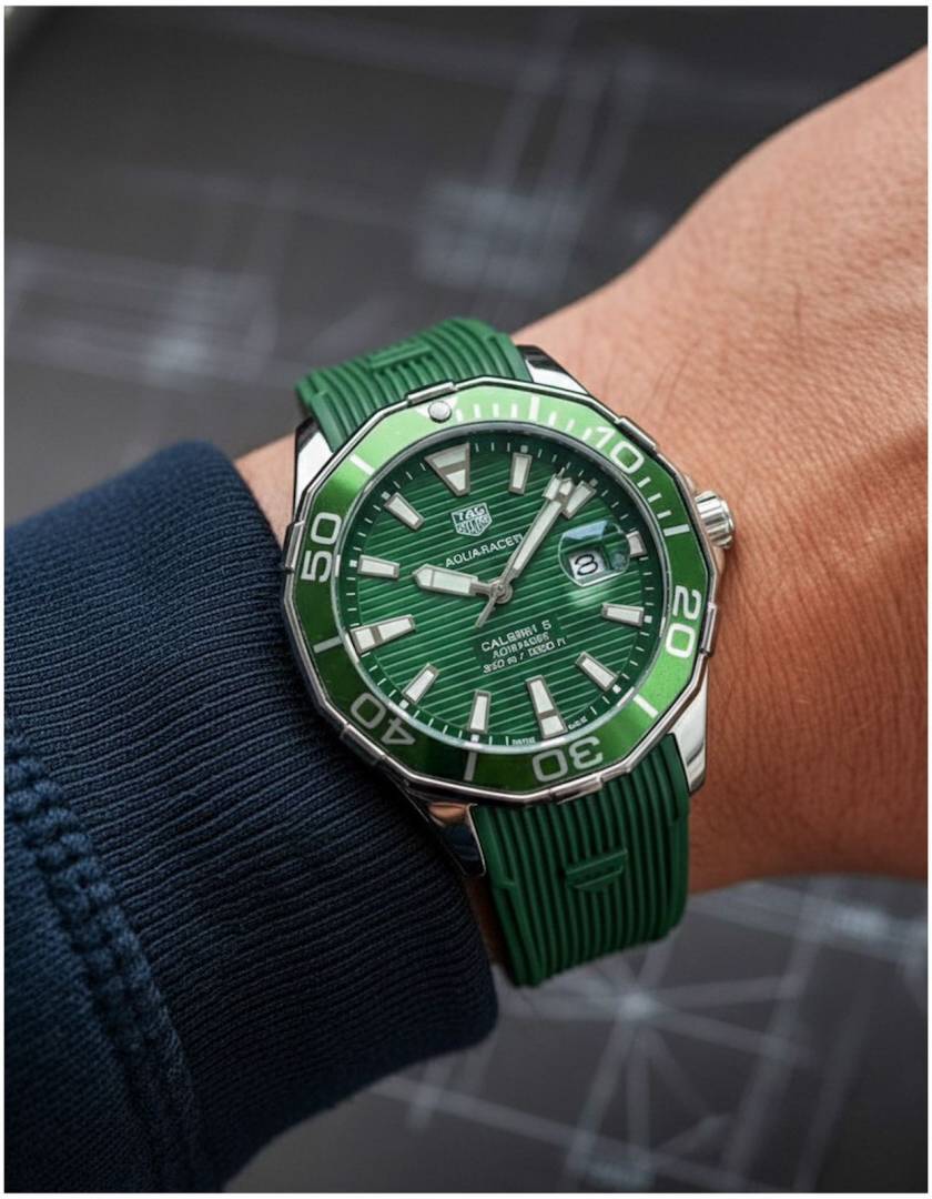 Tag Huer Aquaracer Green
