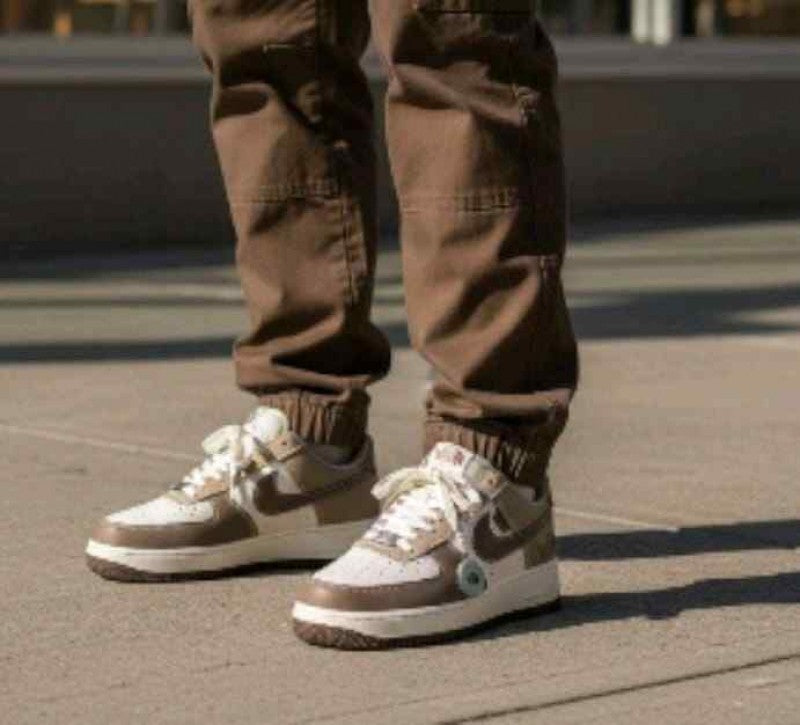 Nike Airforcee 1 Thee North Face Mocha