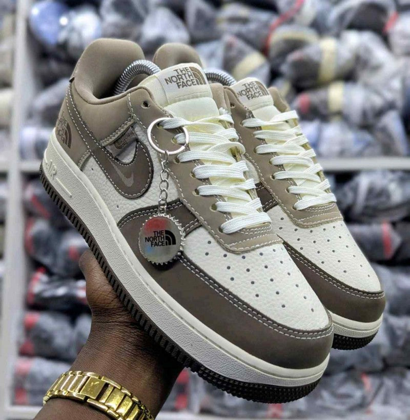 Nike Airforcee 1 Thee North Face Mocha