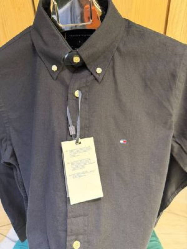 Tommy HILFIGER IMPORTED STORE ARTICLE SHIRT LINEN FABRIC