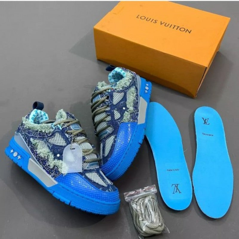 Louis VuittonSkate Trainer Blue Monogram