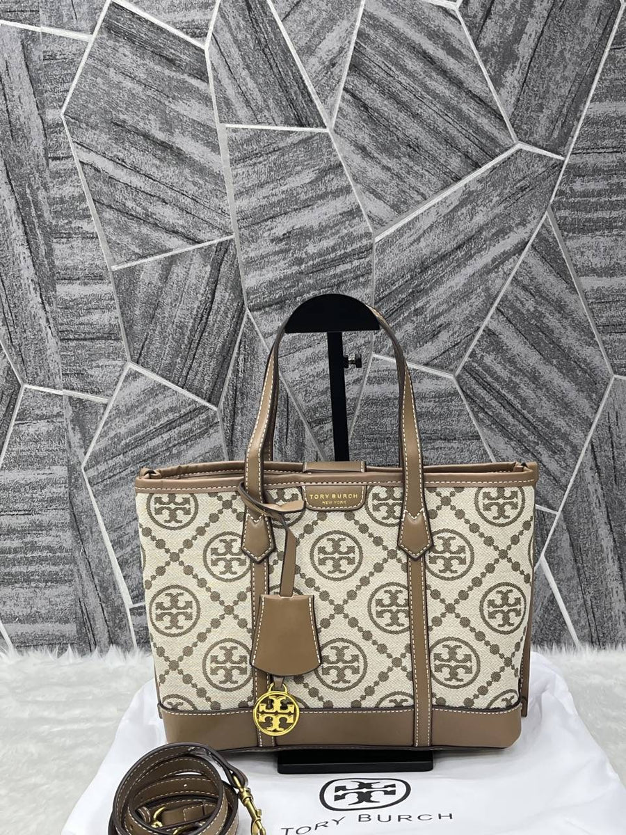 Tori Burch_Mini_Jacquard_Tote_With_OriginalDustCover