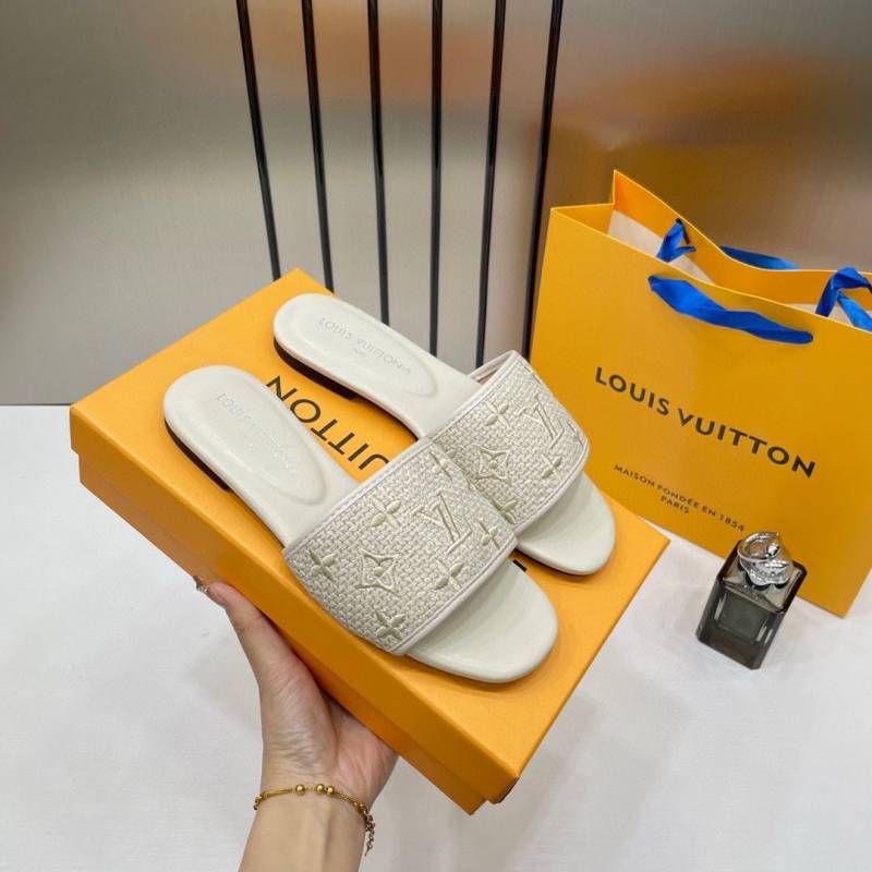 Louis Vuitton_Revival_Onsale_Flats_Mule_For_Women_With_Original_Box_And_Carry_Bag