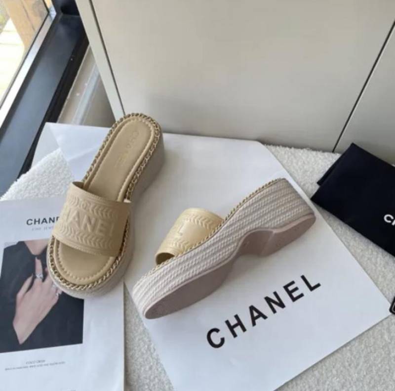 Chanel_Black_Chain_Knitted_Pump_For_Women_With_Original_Box_And_Dustcover