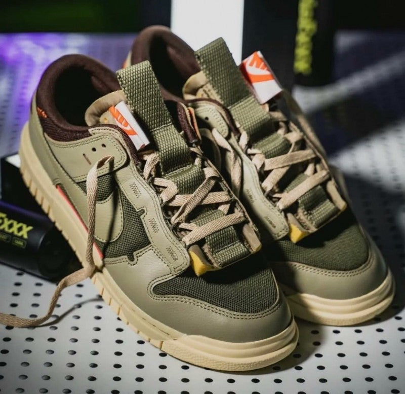 Nike dunk low remastered olive